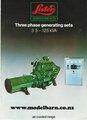 Lister Three Phase Generator Sets Brochure