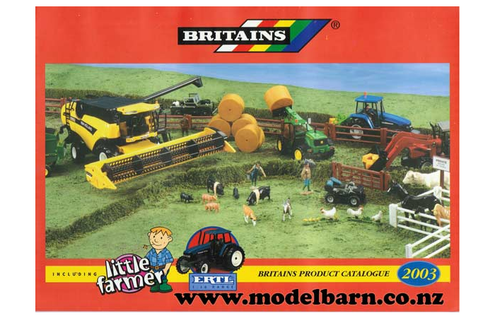 Britains 2003 Trade Catalogue