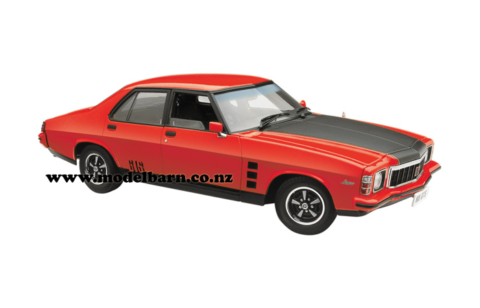 1/18 Holden HX Monaro GTS Sedan (Mandarin Red)