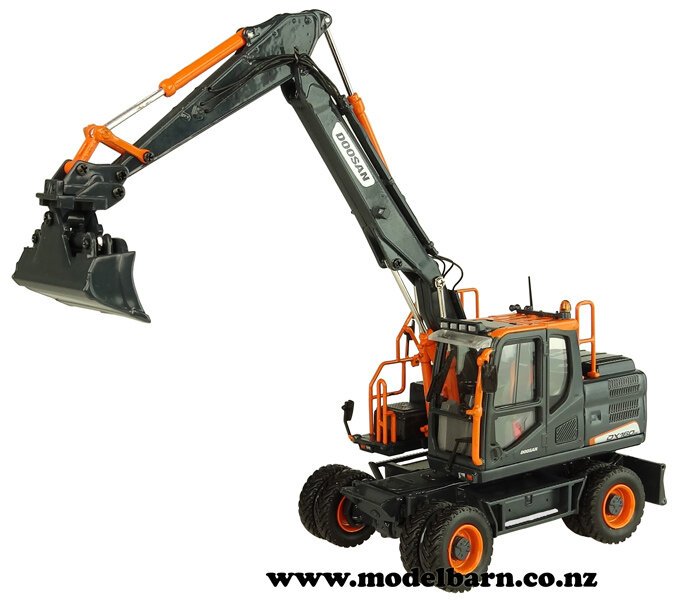 1/50 Doosan DX160W Wheel Excavator 