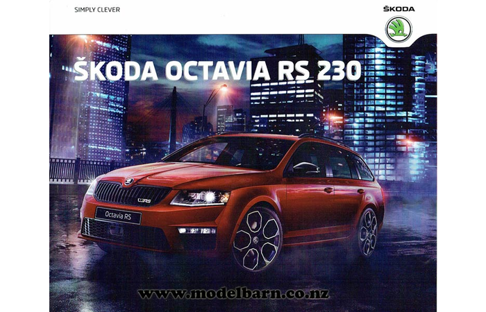 Skoda Octavia RS 230 Car Brochure