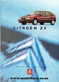 Citroen ZX Car Brochure