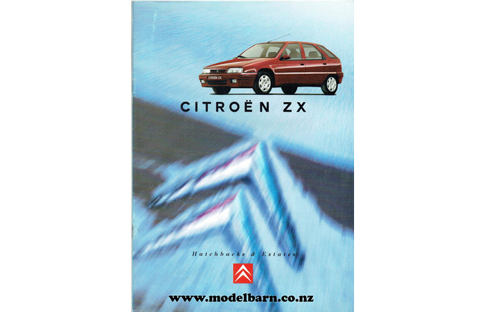 Citroen ZX Car Brochure