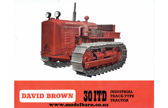 David Brown 30 ITD Crawler Tractor Brochure