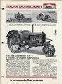 Case CC Tractor Brochure 1931