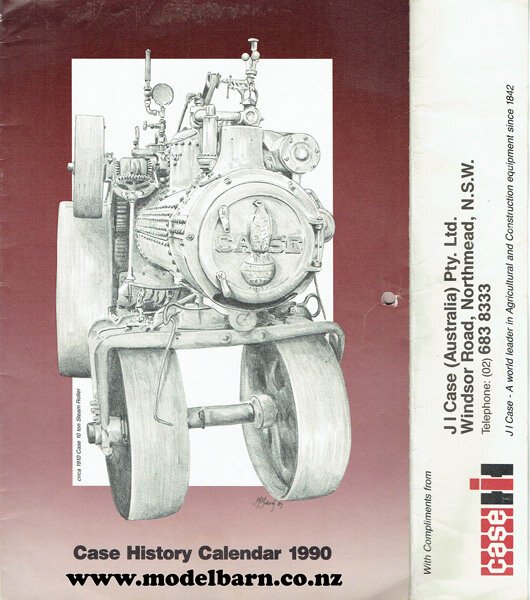 CaseIH Australia Case History Calendar 1990 Books & BrochuresSales