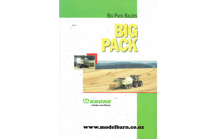 Krone Big Pack Balers Brochure