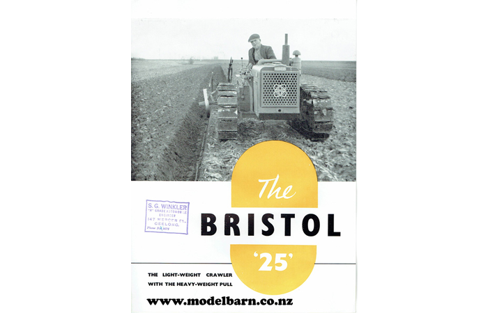 Bristol 25 Crawler Tractor Brochure