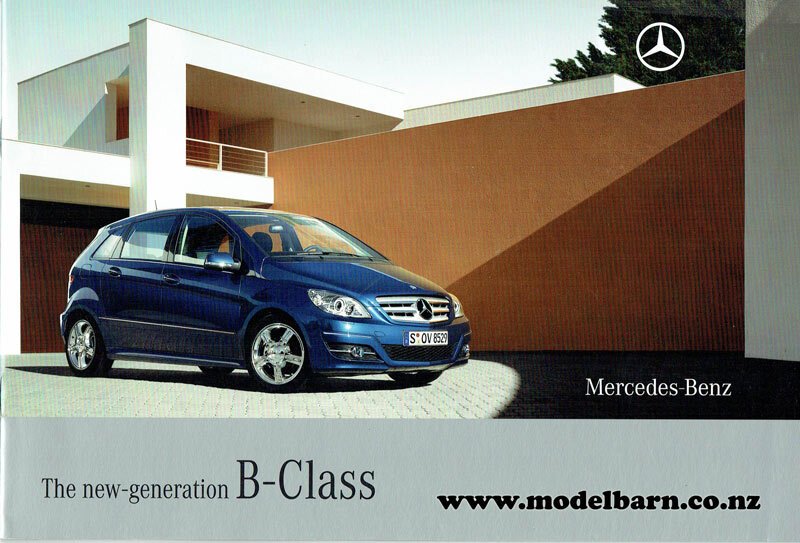 Mercedes-Benz B-Claas Car Brochure - Books & Brochures-Sales Brochures ...