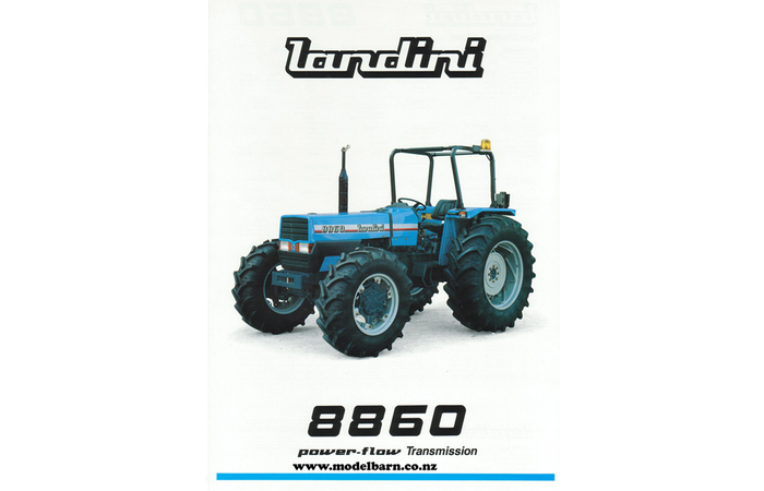 Landini 8860 Tractor Brochure