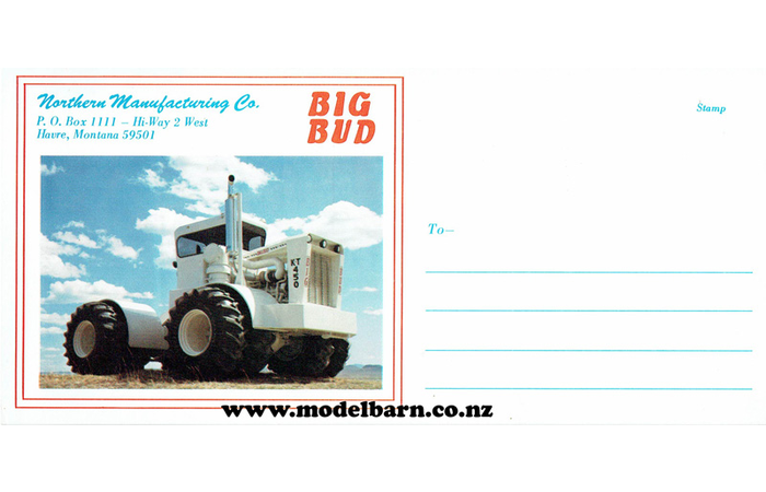 Big Bud Tractor Postcard