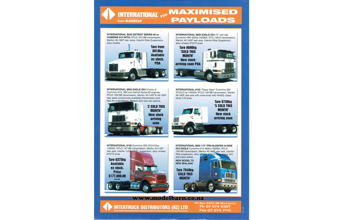 International Trucks Brochure