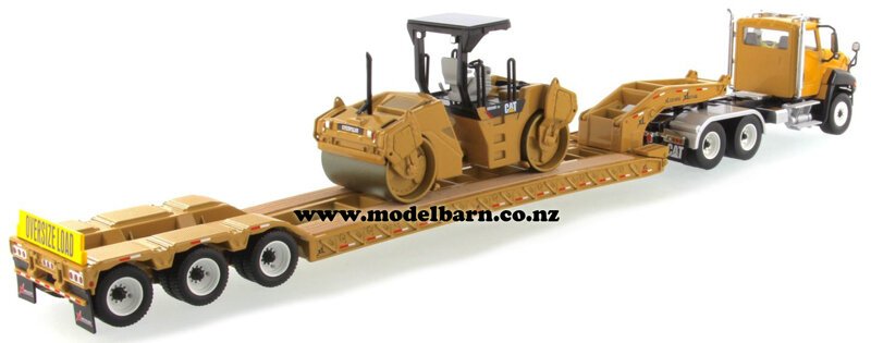 1/50 Caterpillar CT660 with XL120 Low Loader & CAT CB-534D XW ...