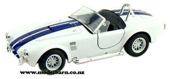 1/32 Shelby Cobra 427 (1965, white & blue)-shelby-Model Barn