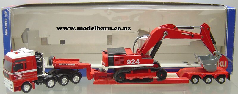 Siku 1:55 - 2 - Modellino di camion - man truck + shovel - camion