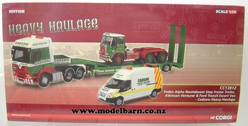 1/50 Foden Alpha, Nooteboom Trailer & Atkinson Venturer & Pilot Van "Cadzow"-ford-Model Barn